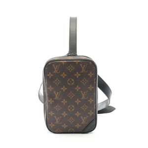 Louis Vuitton Utility Side Bag Monogram Solar Ray Waist Canvas Leather